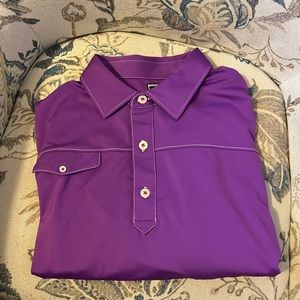 Foot Joy purple golf top Large men’s shirt